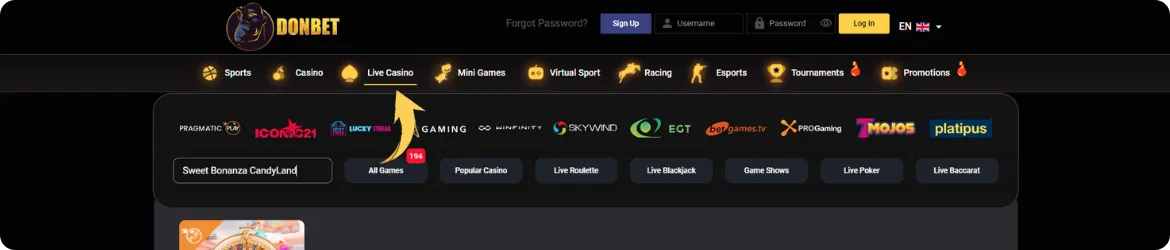 Access Your Casino